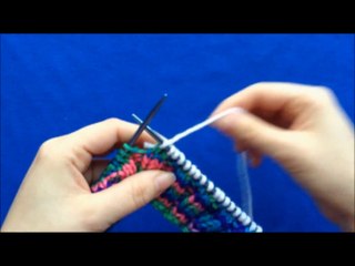 how to knit an Red Heart infant cardigan part 1