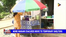 More Marawi evacuees move to temporary shelters