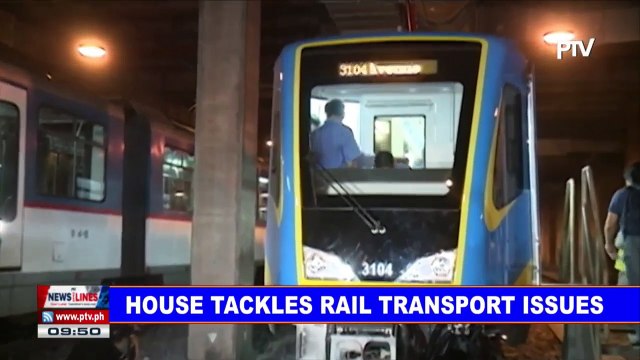 House tackles rail transport issues