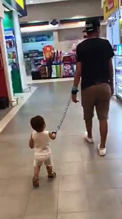 Very funny Child in Market