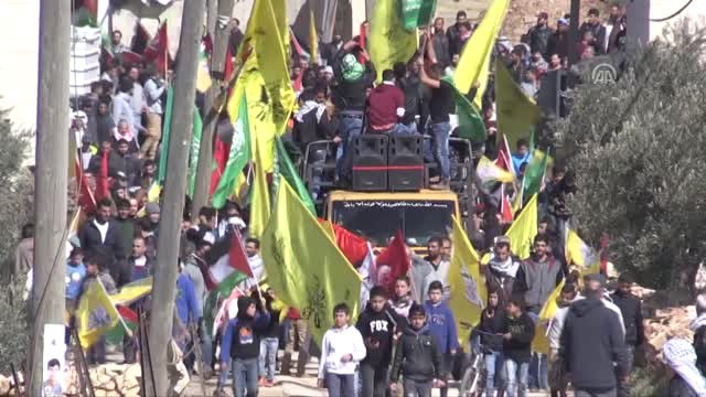 İsrail Askerlerinin Şehit Ettiği Filistinli Çocuk Defnedildi