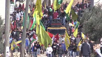 İsrail Askerlerinin Şehit Ettiği Filistinli Çocuk Defnedildi