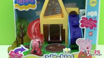 Peppa Pig Bailones Casa de Juegos Peppa Pig Weebles Wind & Wobble Playhouse - Juguetes de Peppa Pig