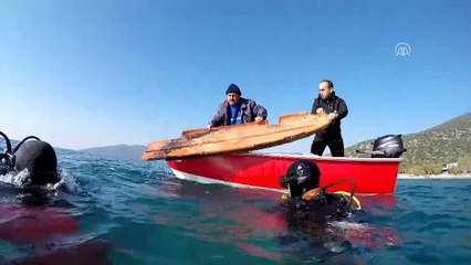 Temiz deniz dalgıçları sevindirdi - MUĞLA