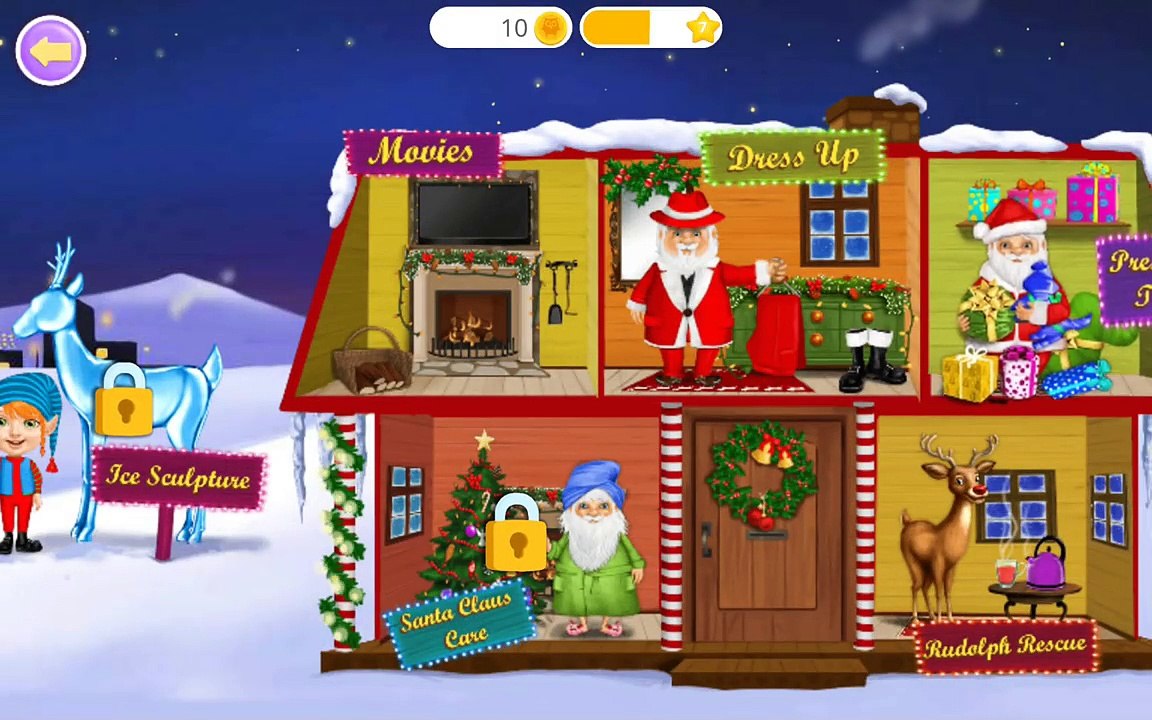 Play Fun Santa Christmas Baby Games | Care, Dress Up Games for Kids