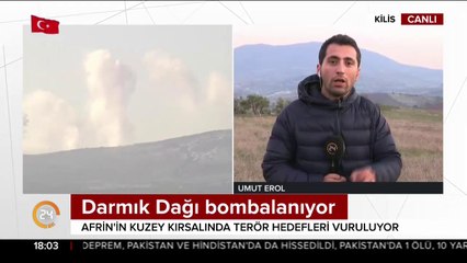 Darmık Dağı bombalanıyor