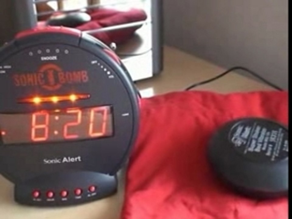 Réveil vibrant Sonic Bomb SBB 500 ss