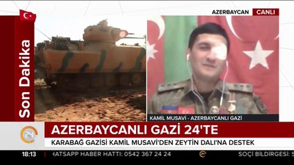Azerbaycanlı Gazi 24'te