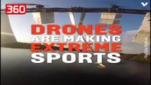 Çfarë është serfi me dron dhe si po i ndryshon ai sportet ekstreme? (360video)