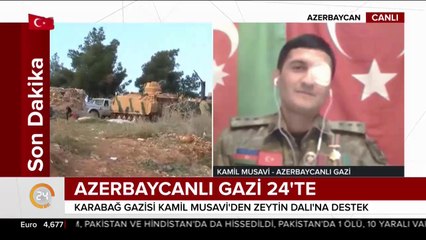 Azerbaycanlı Gazi 24'te