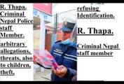 police terrorist r. thapa