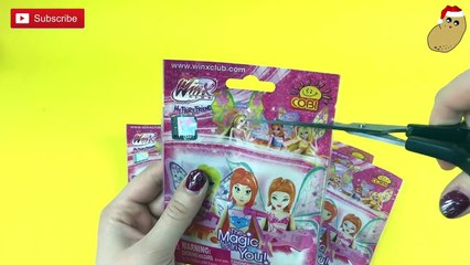 WINX CLUB Super BLIND BAGS! THE MAGIC IS IN YOU! MY FAIRY FRIEND! Bloom Flora Stella(◕ ‿ ◕)