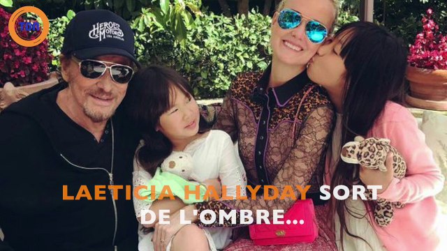 Laeticia Hallyday sort de l'ombre
