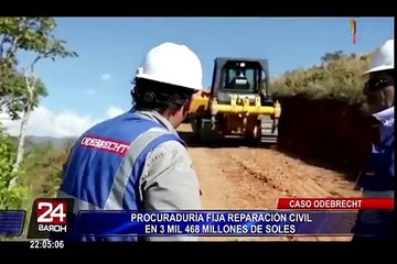 Caso Odebrecht: Procuraduría fija reparación civil en 3 mil 468 millones de soles