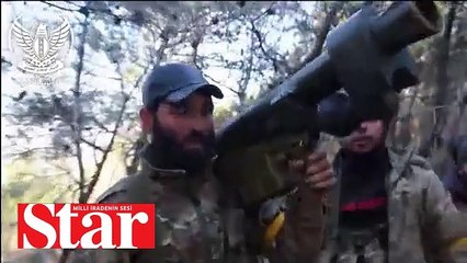 ABD�nin teröristlere verdiği uçaksavar Cindeyres�te ele geçirildi