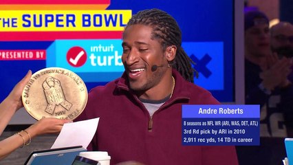 Andre Roberts wins the USAA 'Salute to Service' Award