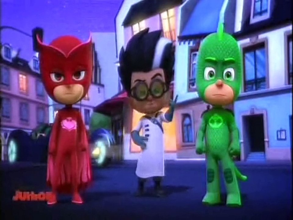 Pj Masks po polsku - Pidżamersi - Catboy kontra Robokot. Sowella i DarSówka