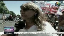 Argentina: paros y protestas tras despidos injustificados