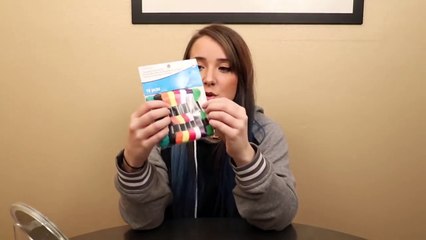 КАК сделать КОСИЧКУ с НИТКАМИ или РАСТОЧКУ на ВОЛОСАХ - Дженна Марблс