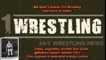 DON CURTIS ON BILL APTER CLASSIC WRESTLING INTERVIEWS