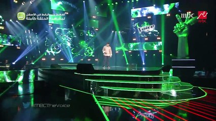 #MBCTheVoice - الموسم الثاني - علاء فؤاد أشوف جمال القمر