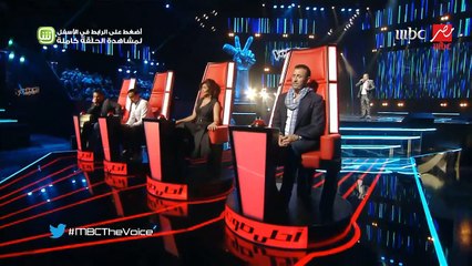 Скачать видео: #MBCTheVoice - الموسم الثاني - عمار خطاب يا من يرى أدمعي بترحلك مشوار