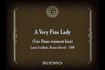 Une dame vraiment bien 1908 A Very Fine Lady