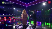 #MBCTheVoice - الموسم الثاني - أميرة سعيد ومحمد دحلاب مين حبيبي أنا