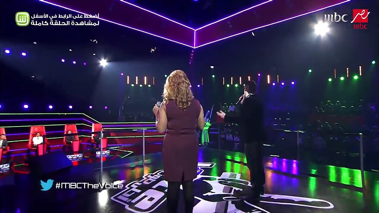 #MBCTheVoice - الموسم الثاني - أميرة سعيد ومحمد...