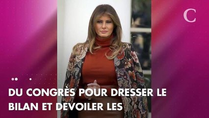 Comment Melania Trump a opéré sa première protestation politique en portant du blanc