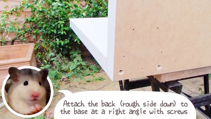 DIY Ikea Linnmon Hamster Cage