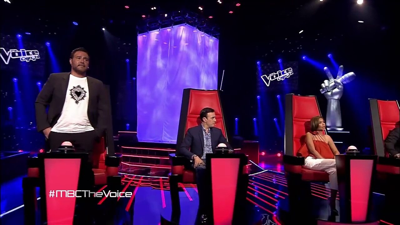 #MBCTheVoice - ناصر عطاوي - انت اللي كنت بدور ع...