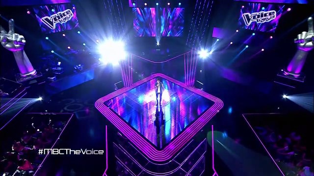 MBC The Voice - عمر دين - All Of Me - مرحلة الصوت وبس