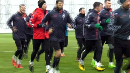 Atiker Konyaspor'da Eto'o ilk antrenmanına çıktı