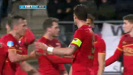 Wout Weghorst Goal HD - AZ Alkmaar	1-0	Zwolle 31.01.2018