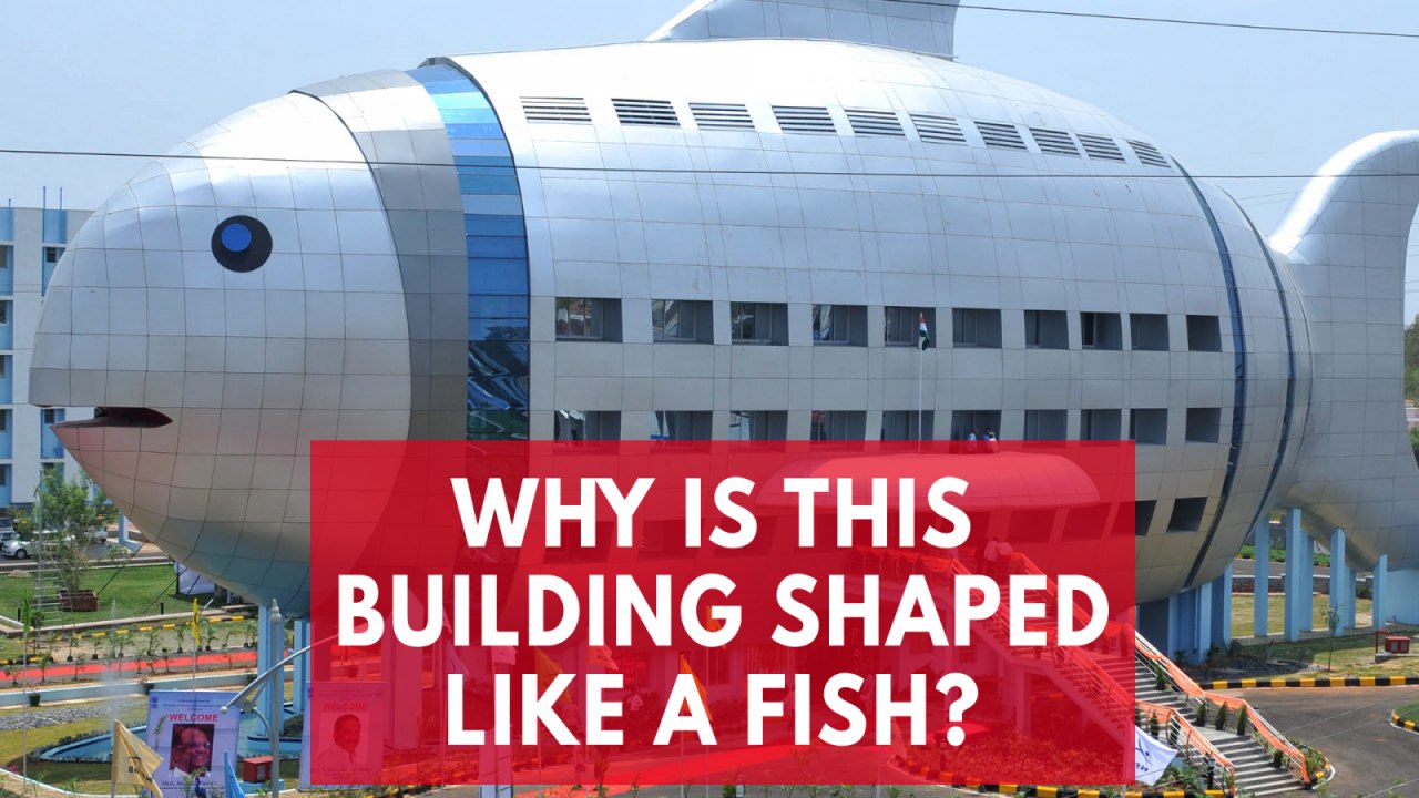 Why is this building shaped like a fish?
