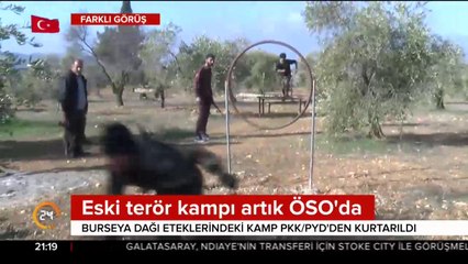 Eski terör kampı artık ÖSO'da