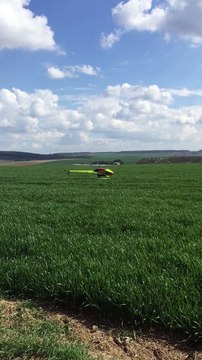 Vol d'Hélicoptère Electrique Trex 600 DFC