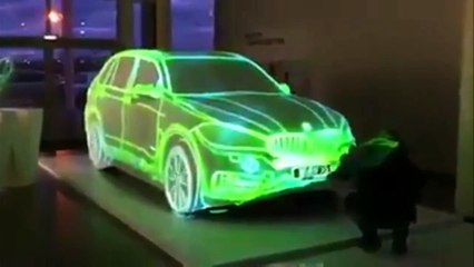 spettacolare proiezione 3D