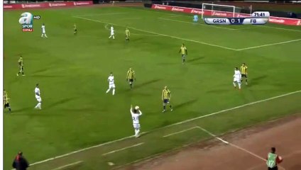 Jones Carioca Goal HD - Giresunspor 1-1 Fenerbahce 31.01.2018