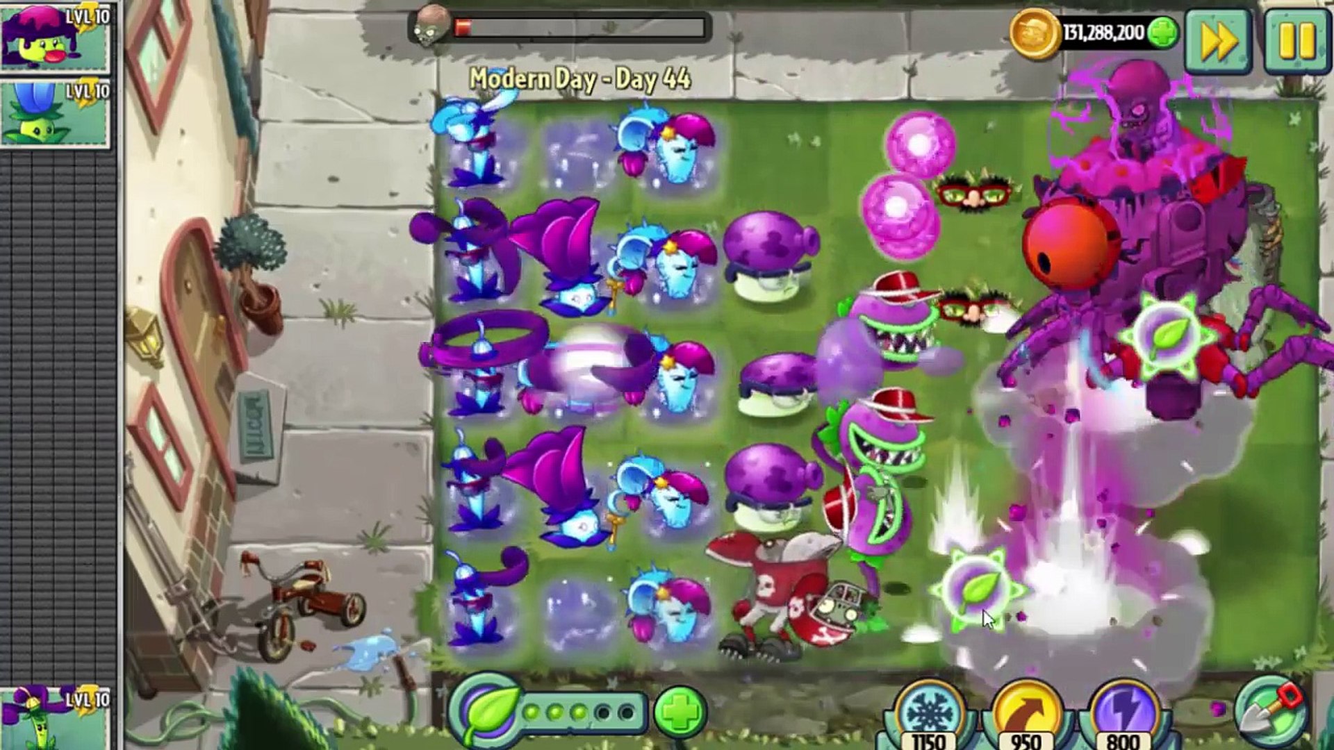 Plants vs Zombies 2 Final Boss: All Zomboss Fight!!! 