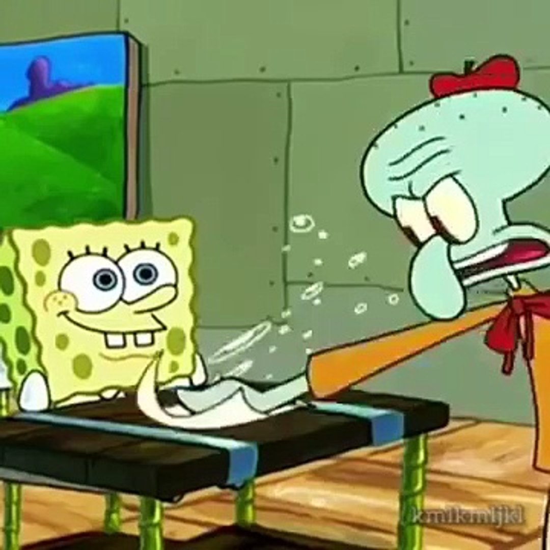 Spongebob draws memes