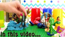 Moana & PJ Masks Toy Hunt Learn Colors! Princess Moana, Owlette, Catboy Gekko My