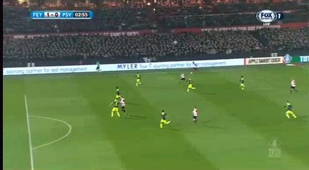 Sam Larsson  Goal HD - Feyenoord	1-0	PSV 31.01.2018