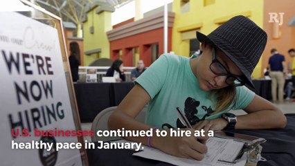 Job creation surges in January, report says