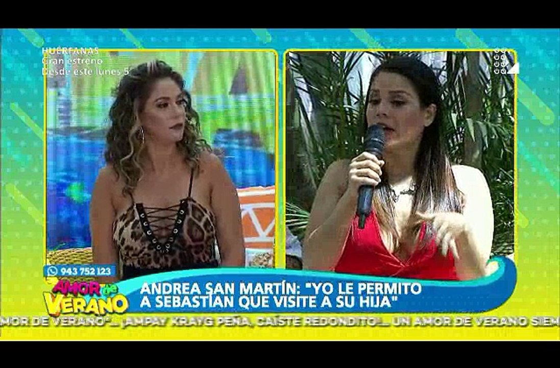 Andrea cuenta que sebastian no fue a ver a su hija en su cumpleaños