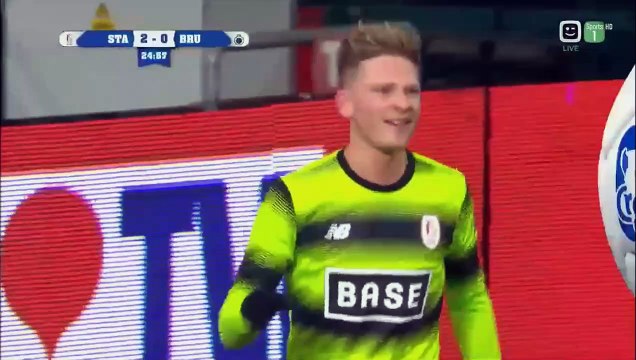 2-0 Renaud Emond Goal Belgium Beker van Belgie Semifinal - 31.01.2018 Standard Liège 2-0 Club...