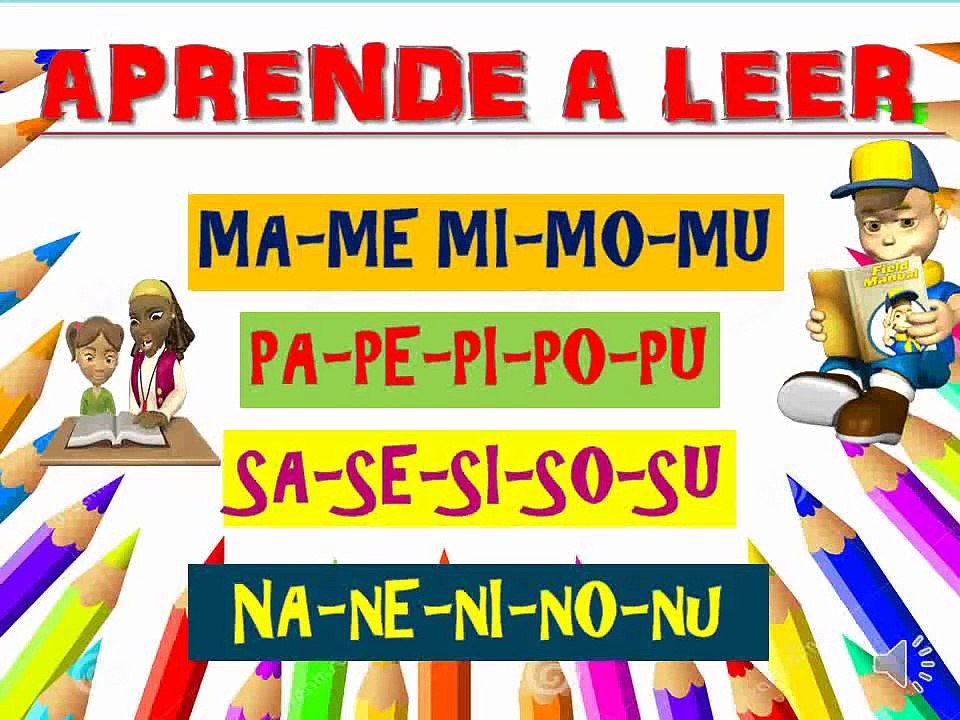 APRENDE A LEER CON LA M- P - S - N SILABARIO