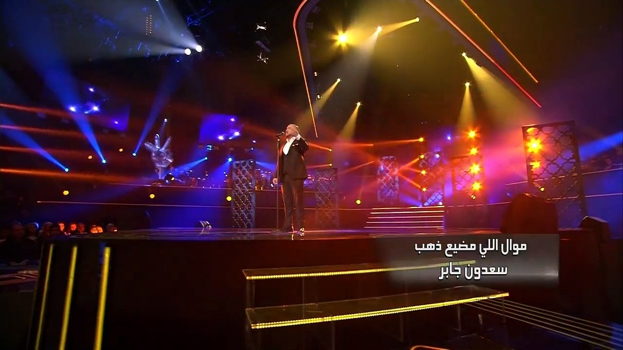 #MBCTheVoice - رضوان صادق موال اللي مضيع الذهب...