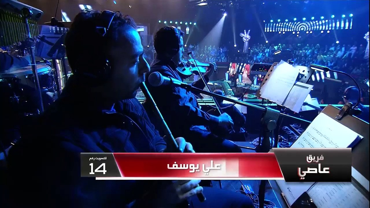 #MBCTheVoice - علي يوسف - موال لا تنكرين   صغير...